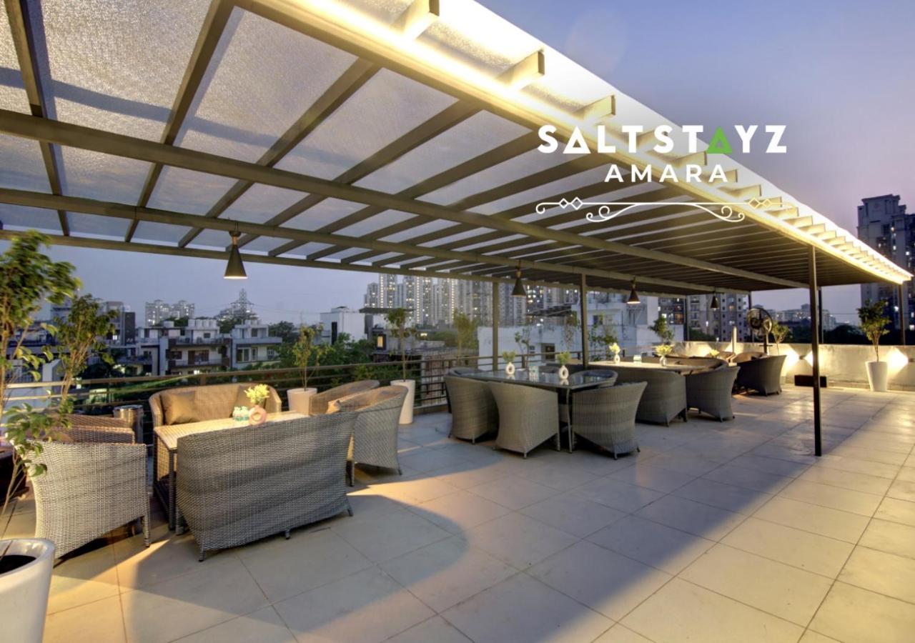 Saltstayz Premier - Galleria Market Road & Sector 27 Gurgaon Ngoại thất bức ảnh