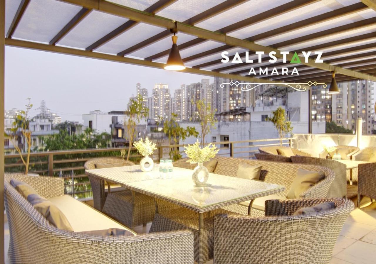 Saltstayz Premier - Galleria Market Road & Sector 27 Gurgaon Ngoại thất bức ảnh